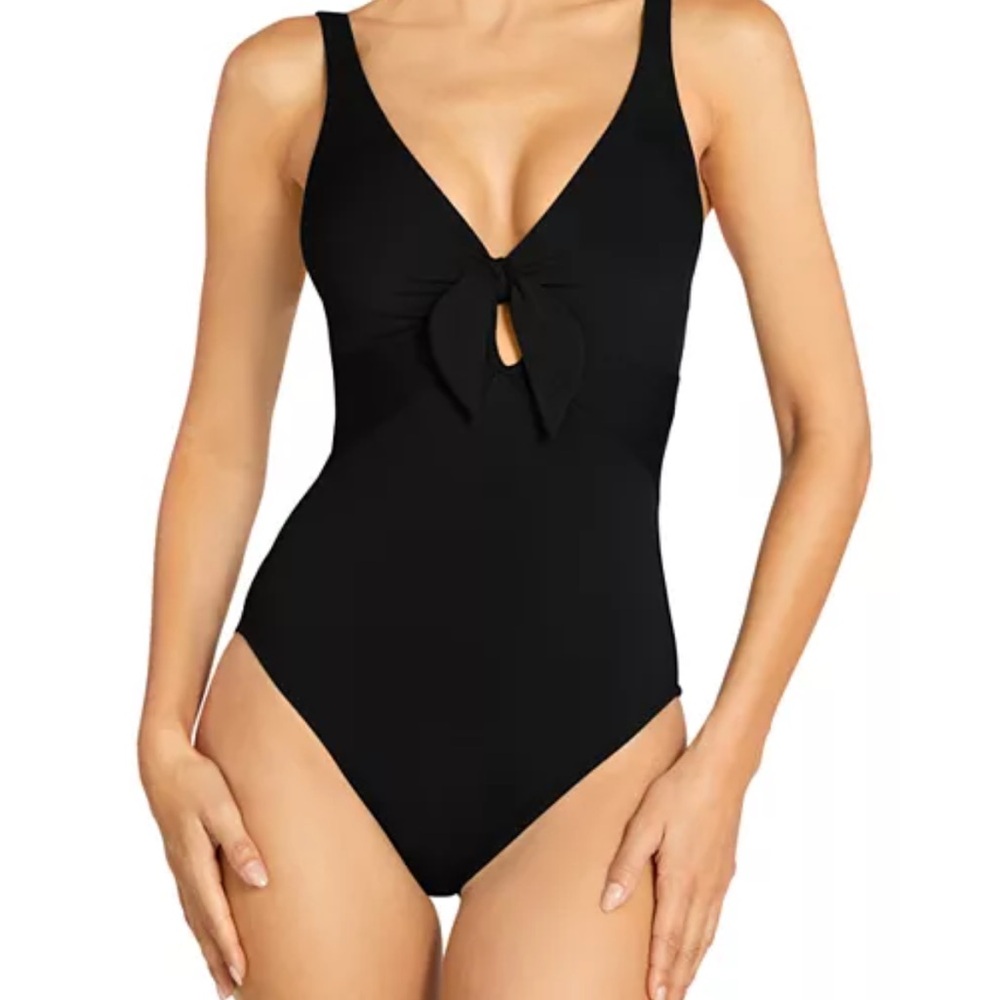 Robin Piccone Ava Plunge Underwire Swimsuit